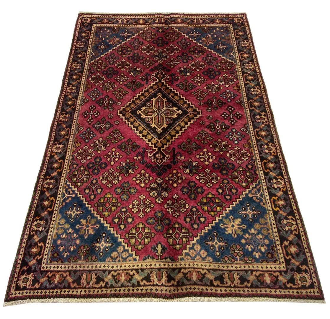meymeh-orientteppich-208-x-130-cm-hochwertig-handgeknupft-fur-teppiche-1 Orientteppich Meymeh 208 x 130 cm Wolle handgeknüpft