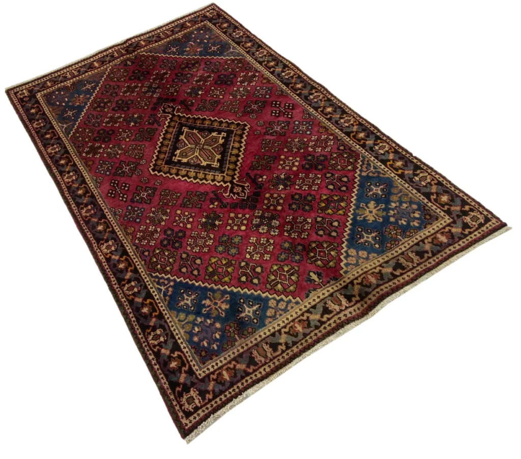 meymeh-orientteppich-208-x-130-cm-hochwertig-handgeknupft-fur-teppiche-2 Orientteppich Meymeh 208 x 130 cm Wolle handgeknüpft