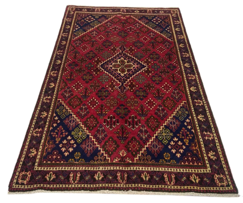 Orientteppich Meymeh 212 x 133 cm Wolle handgeknüpft