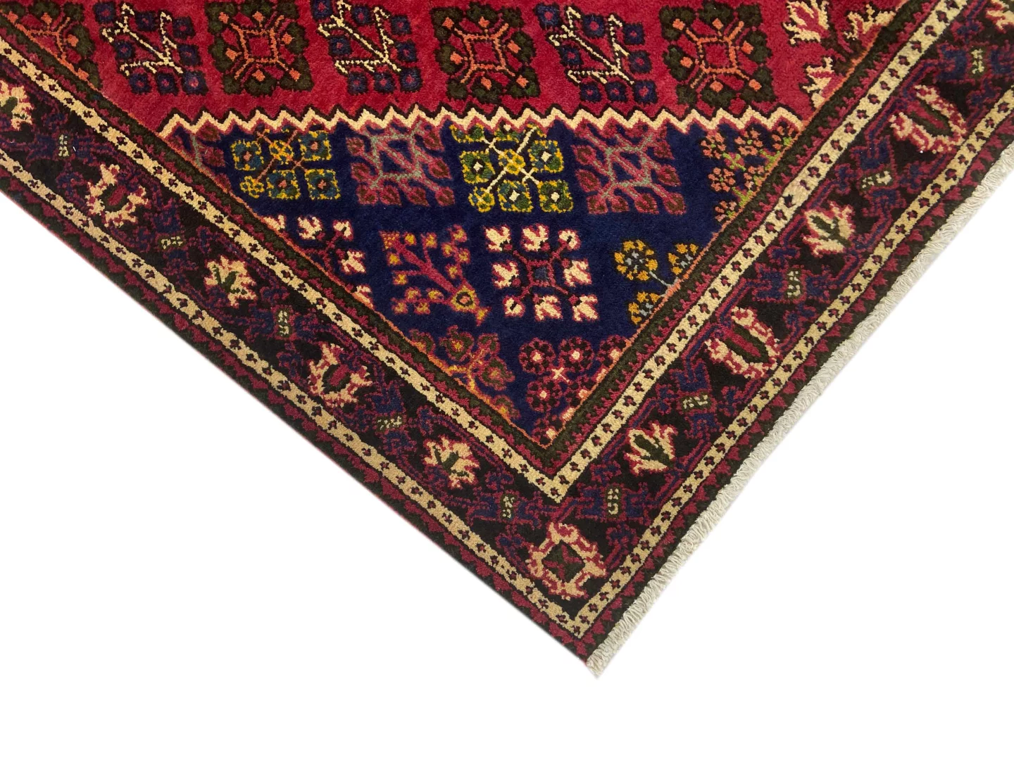 Orientteppich Meymeh 212 x 133 cm Wolle handgeknüpft