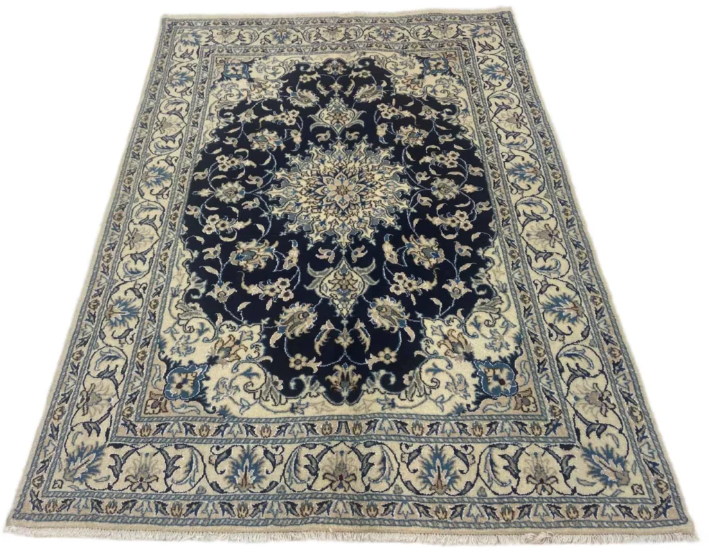 Perserteppich Nain 203x146 cm Wolle handgeknüpft