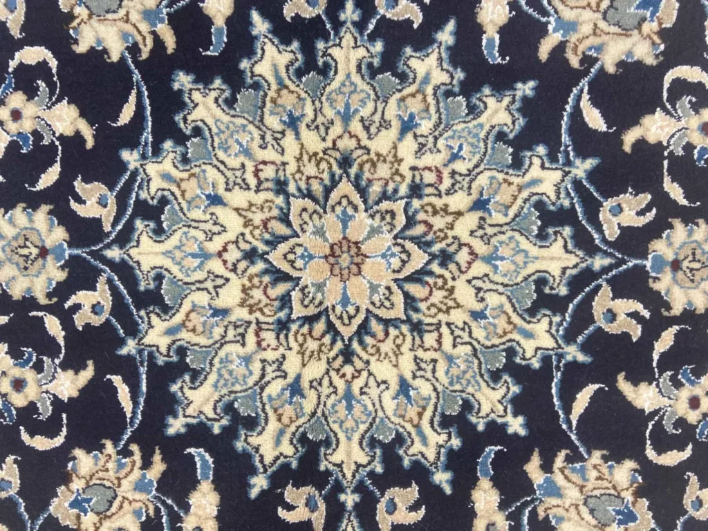 Perserteppich Nain 203x146 cm Wolle handgeknüpft