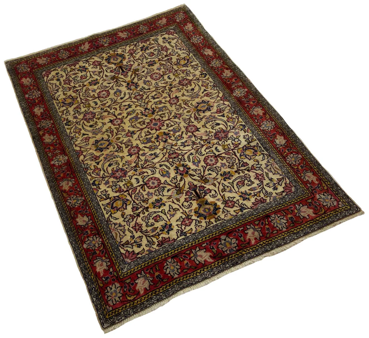 Perserteppich Sarough 144x106 cm Wolle handgeknüpft
