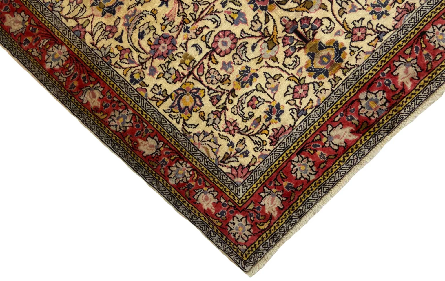 Perserteppich Sarough 144x106 cm Wolle handgeknüpft