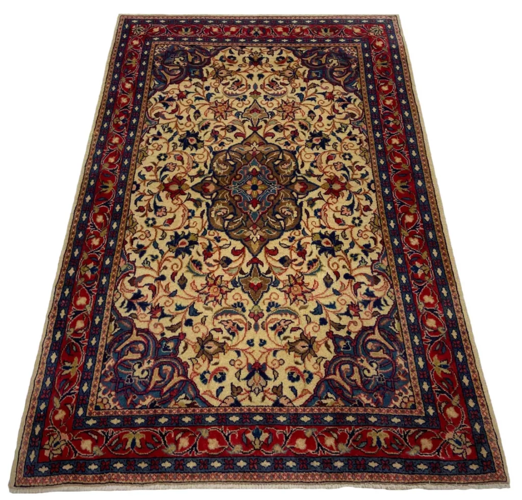 Perserteppich Sarough 170 x 110 cm Wolle handgeknüpft