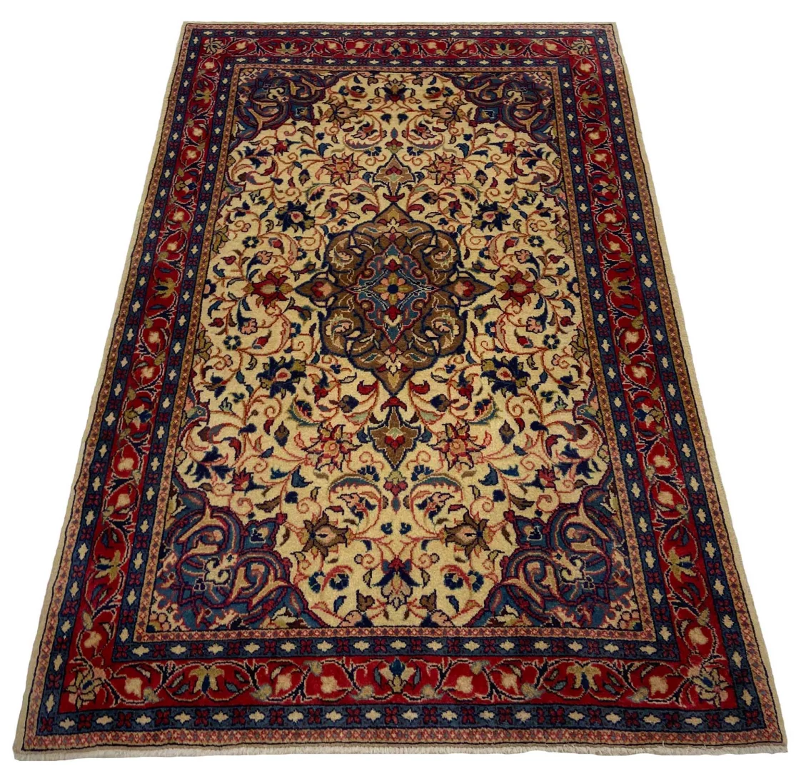 Perserteppich Sarough 170 x 110 cm Wolle handgeknüpft