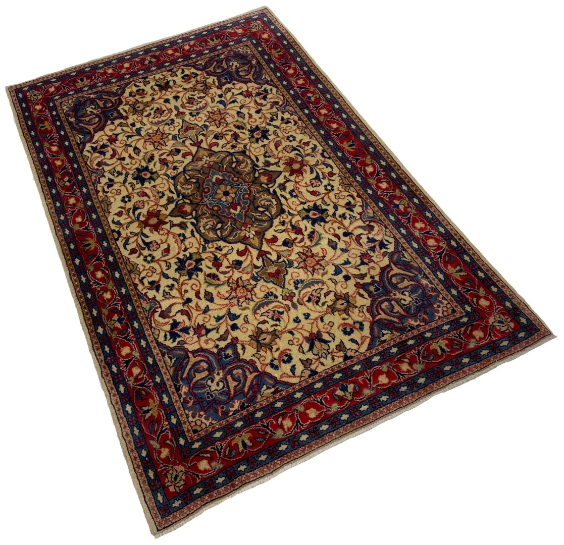 Perserteppich Sarough 170 x 110 cm Wolle handgeknüpft
