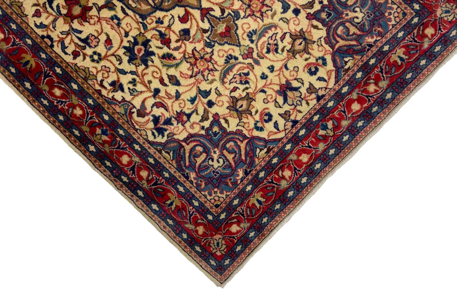 Perserteppich Sarough 170 x 110 cm Wolle handgeknüpft