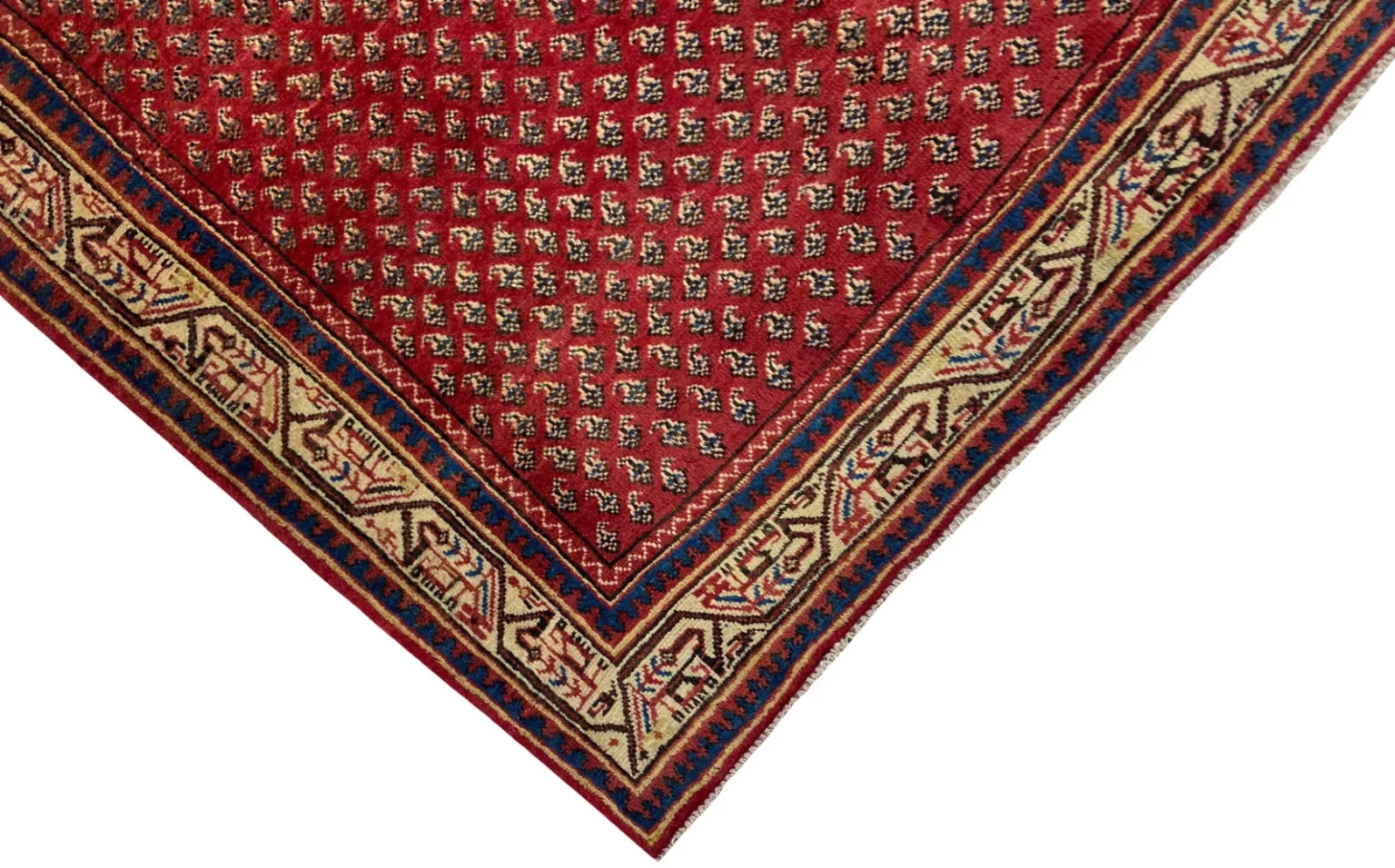 Perserteppich Sarough 202 x 135 cm handgeknüpft