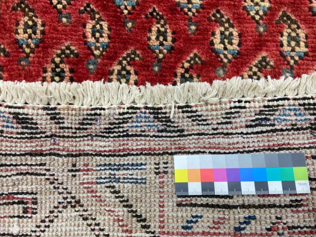 Perserteppich Sarough 206 x 131 cm Wolle handgeknüpft
