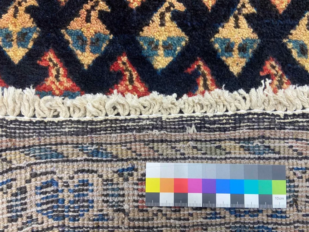 Perserteppich Sarough 225 x 104 cm Wolle handgeknüpft