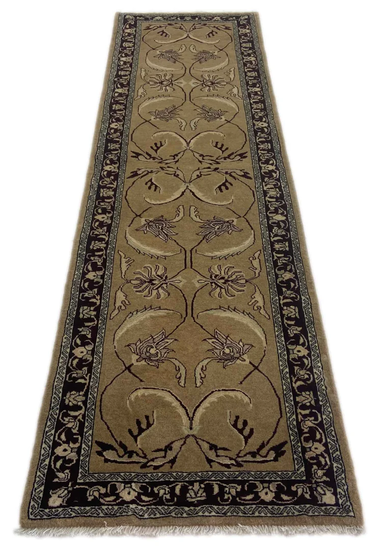 Perserteppich Sarough 290 x 85 cm Wolle handgeknüpft
