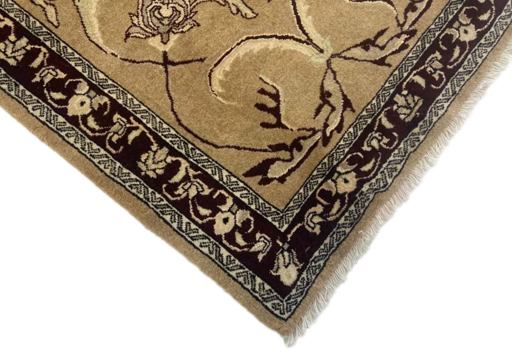 Perserteppich Sarough 290 x 85 cm Wolle handgeknüpft