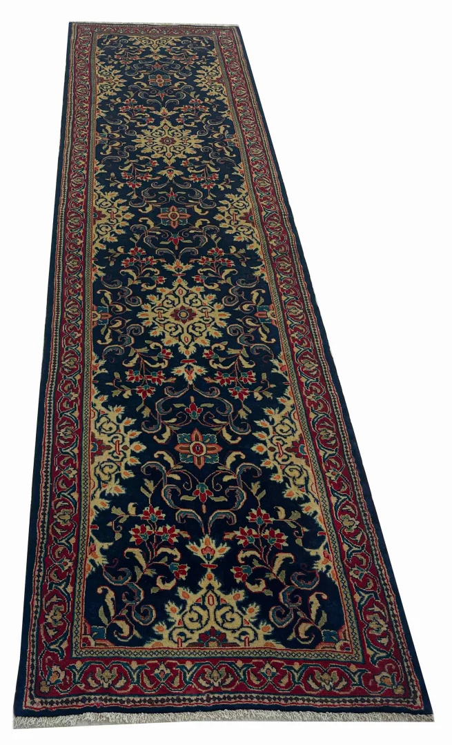 Perserteppich Sarough 330 x 83 cm Wolle handgeknüpft