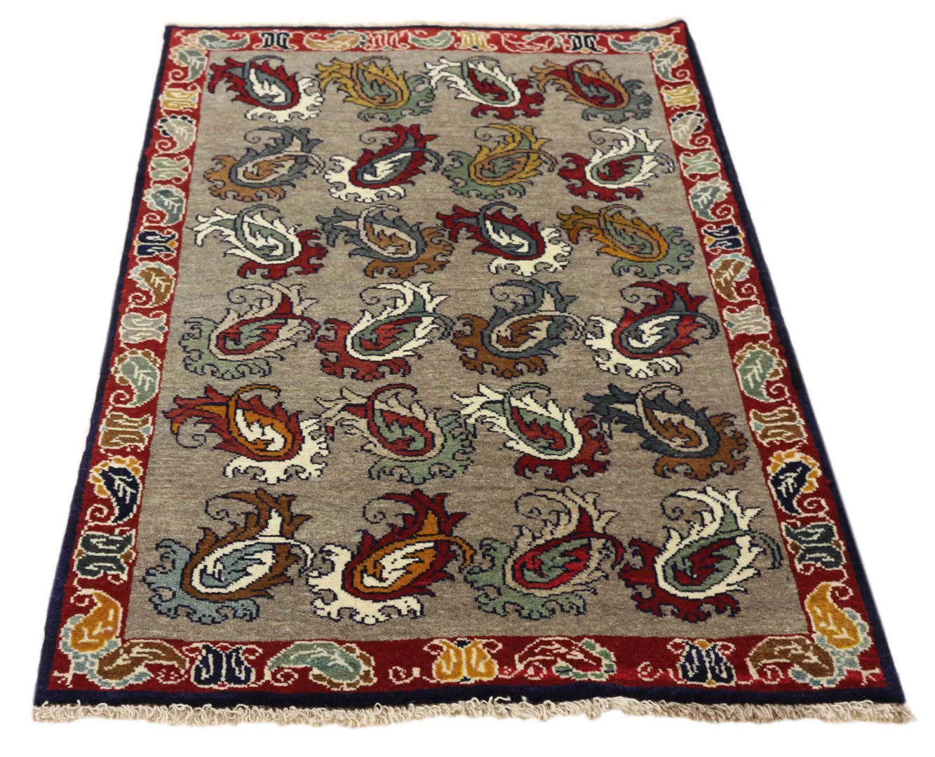 Perserteppich Shiraz 154 x 102 cm Wolle handgeknüpft