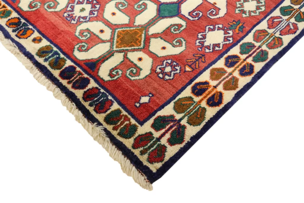 Perserteppich Shiraz 203 x 127 cm Wolle handgeknüpft