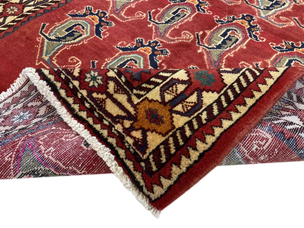 Perserteppich Shiraz 223 x 128 cm Schurwolle handgeknüpft