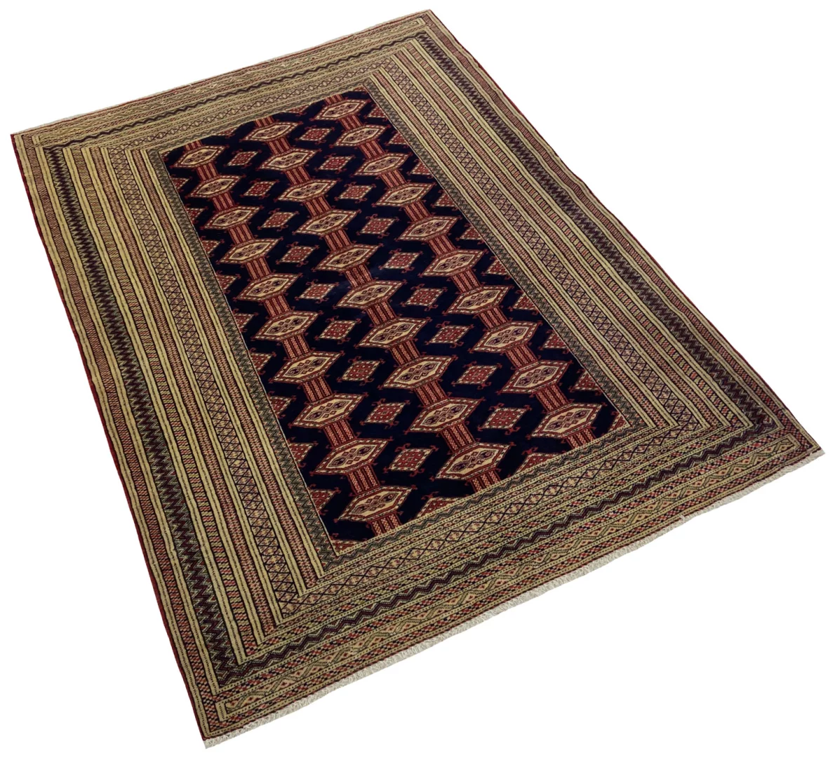 Perserteppich Nordpersien 160 x 120 cm Wolle handgeknüpft