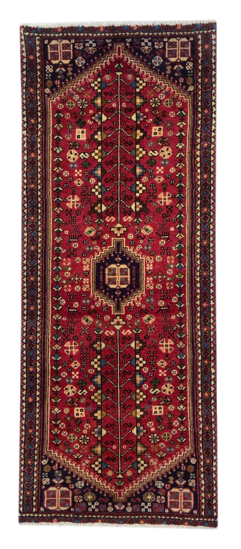 Orientteppich Abadeh 142 x 56 cm Wolle handgeknüpft
