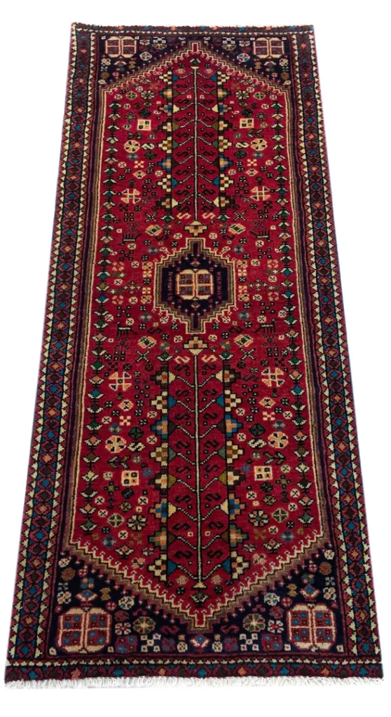 Orientteppich Abadeh 142 x 56 cm Wolle handgeknüpft