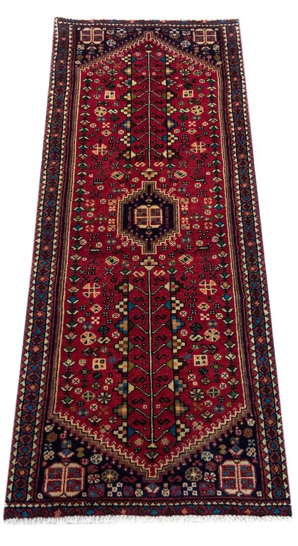 Orientteppich Abadeh 142 x 56 cm Wolle handgeknüpft