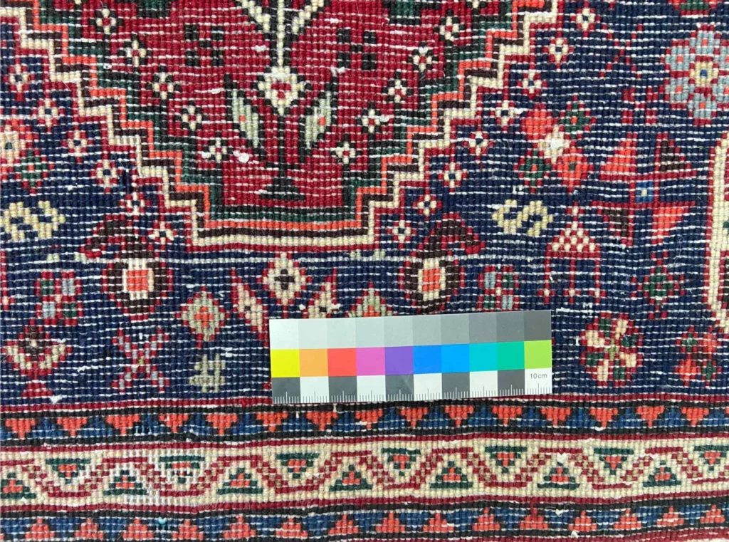 Perserteppich Abadeh 140 x 65 cm Wolle handgeknüpft