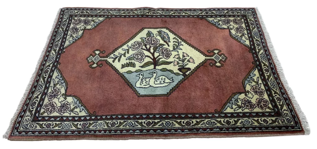 Perserteppich Bakhtiar 108 x 76 cm Wolle handgeknüpft