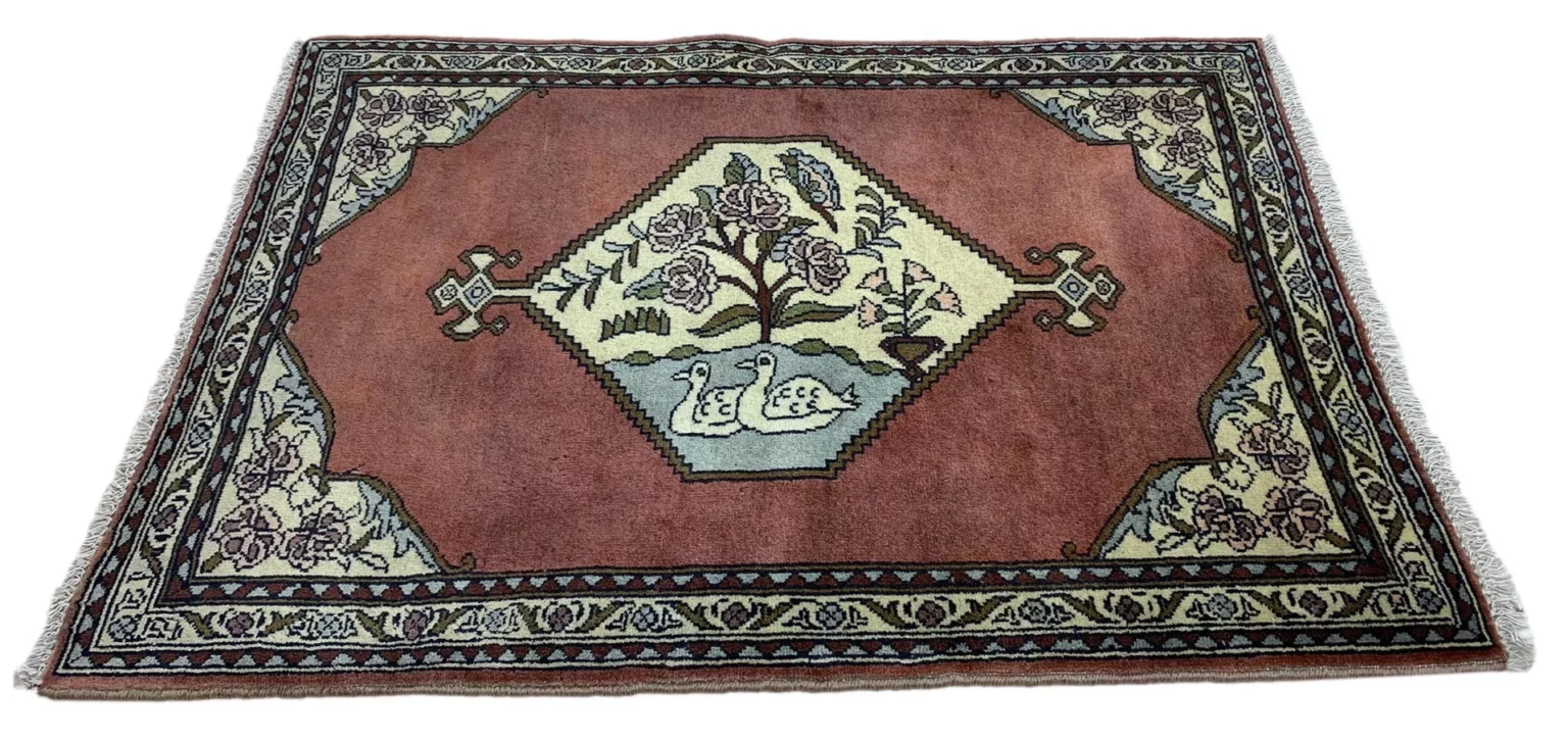 Perserteppich Bakhtiar 108 x 76 cm Wolle handgeknüpft