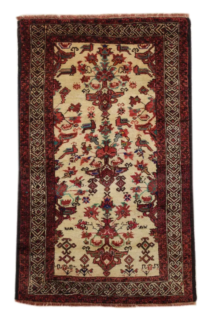 Perserteppich Balutsch 136 x 84 cm Wolle handgeknüpft