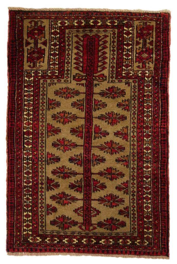 Perserteppich Balutsch 143 x 97 cm Wolle handgeknüpft
