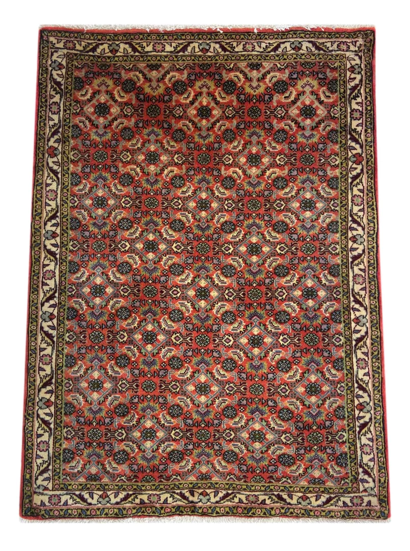 Perserteppich Bidjar 107 x 78 cm Wolle handgeknüpft
