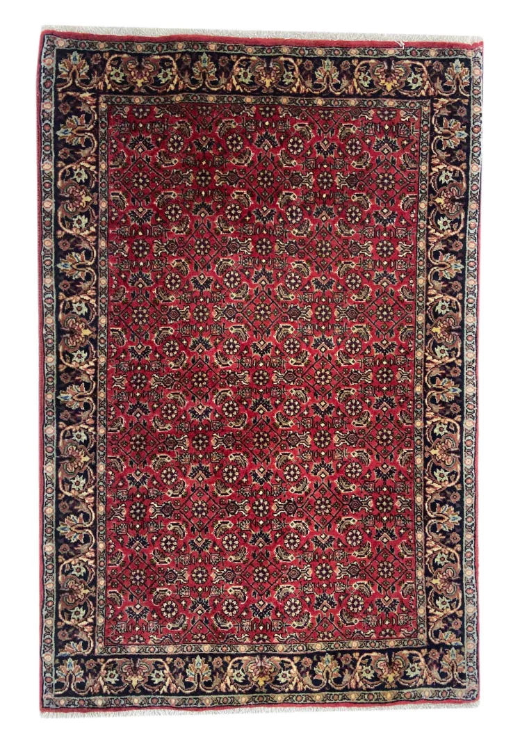 Perserteppich Bidjar 110 x 75 cm Wolle handgeknüpft