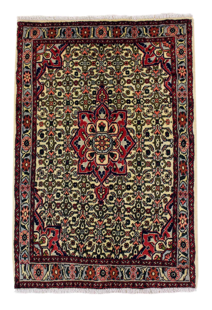 Perserteppich Bidjar 122 x 80 cm Wolle handgeknüpft