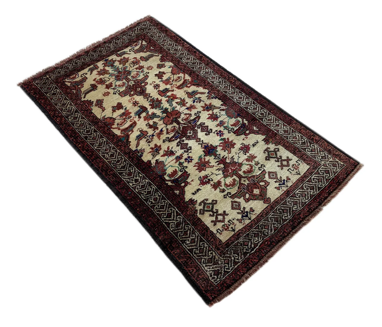 Perserteppich Balutsch 136 x 84 cm Wolle handgeknüpft