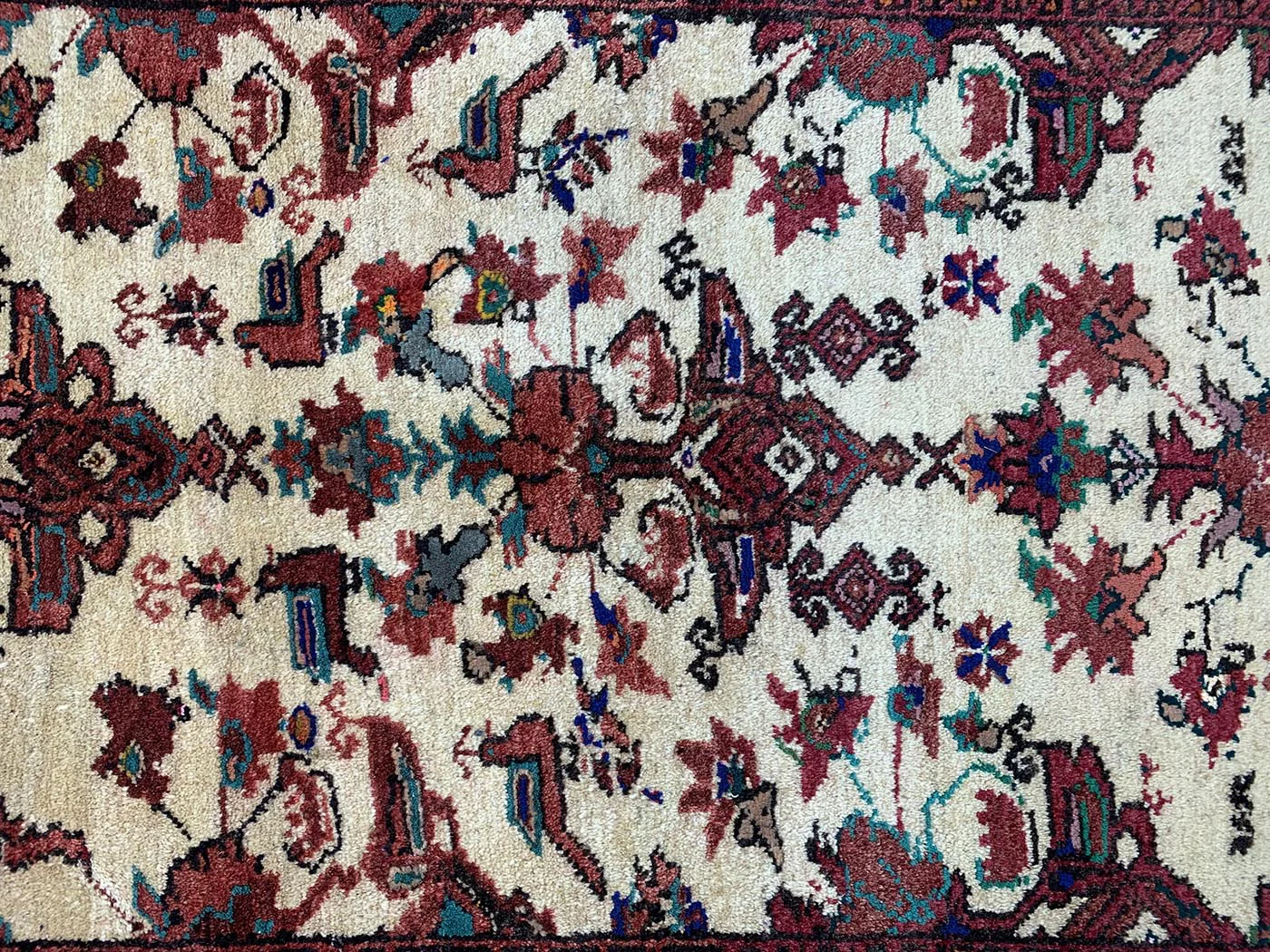 Perserteppich Balutsch 136 x 84 cm Wolle handgeknüpft