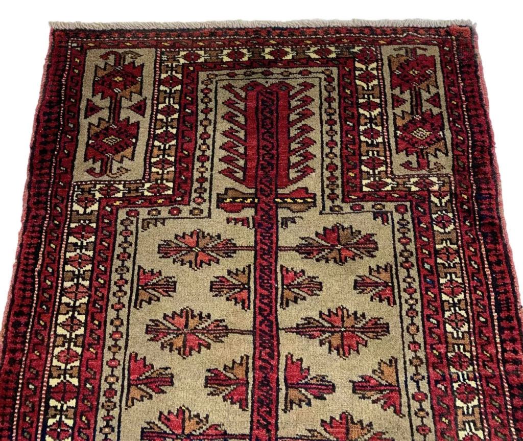 Perserteppich Balutsch 143 x 97 cm Wolle handgeknüpft