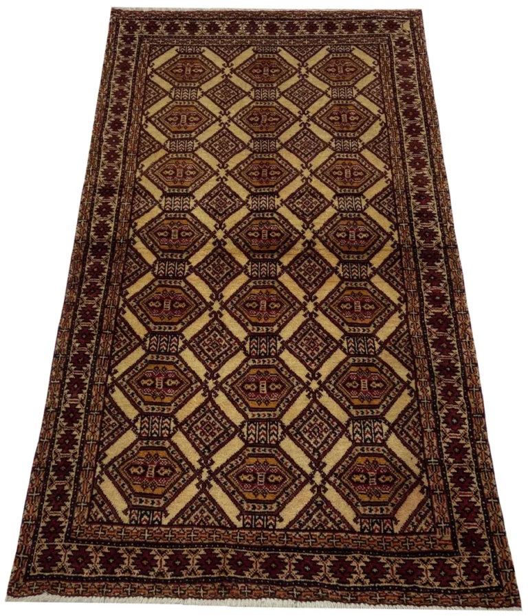 Orientteppich Belutsch 151 x 82 cm Wolle handgeknüpft