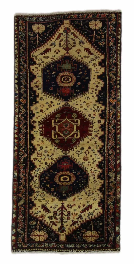 Perserteppich Fars 172 x 78 cm Schurwolle handgeknüpft