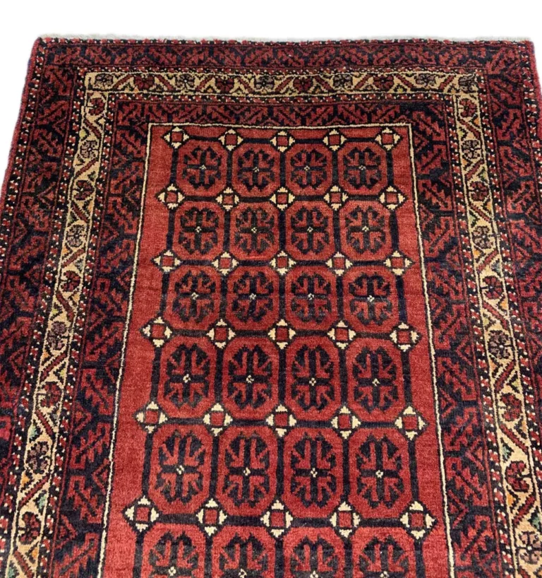 Orientteppich Balutsch 173 x 84 cm Wolle handgeknüpft