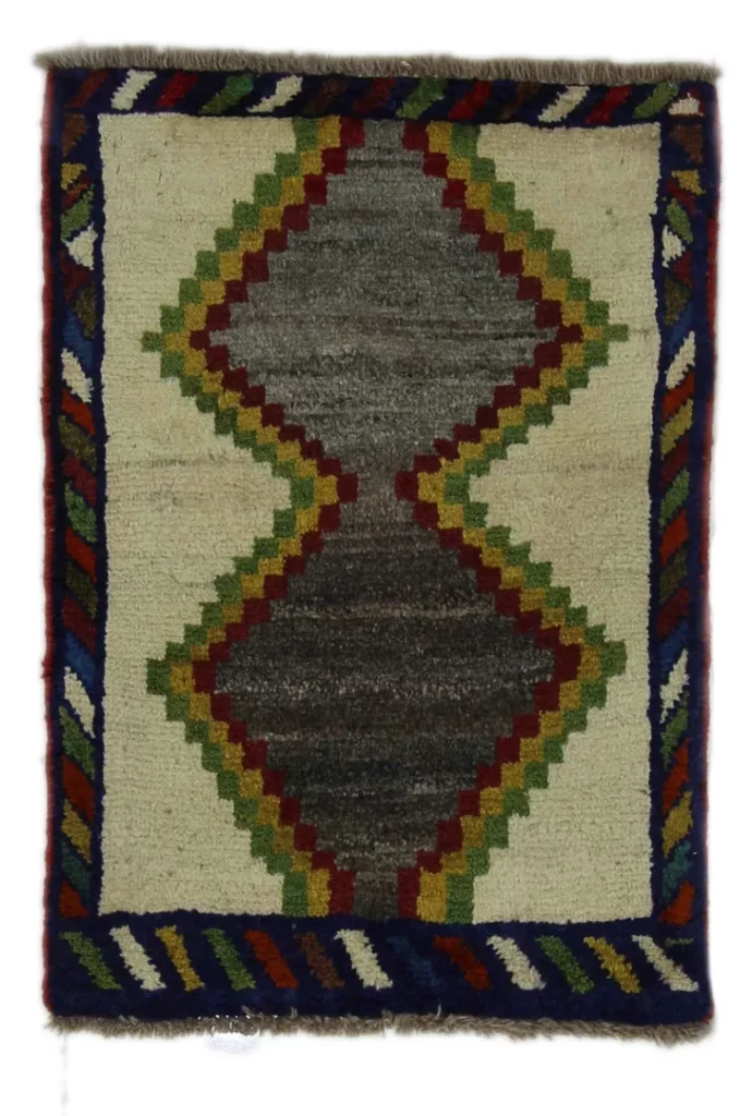Perserteppich Fars 91 x 64 cm Wolle handgeknüpft
