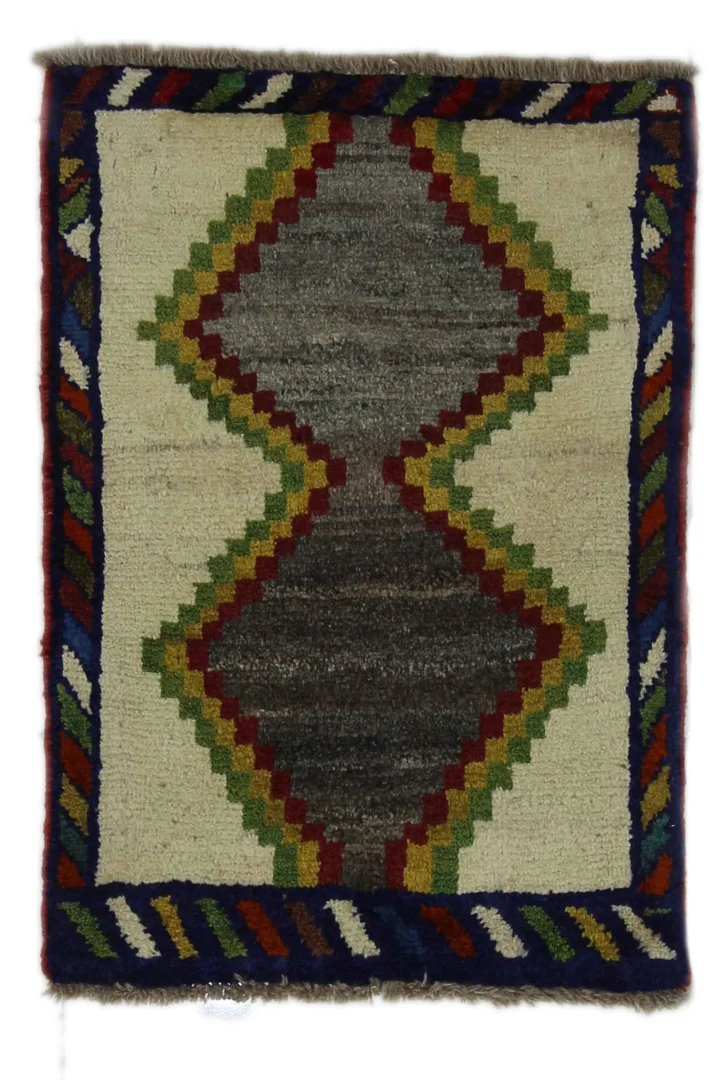 Perserteppich Fars 91 x 64 cm Wolle handgeknüpft