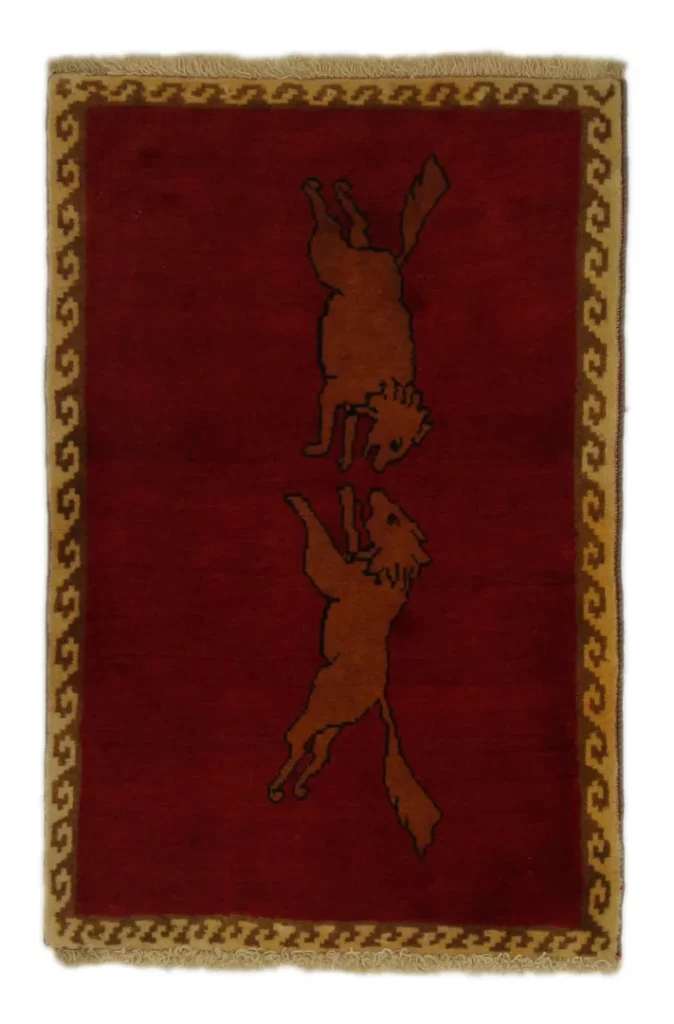 Perserteppich Fars 97 x 63 cm Schurwolle handgeknüpft