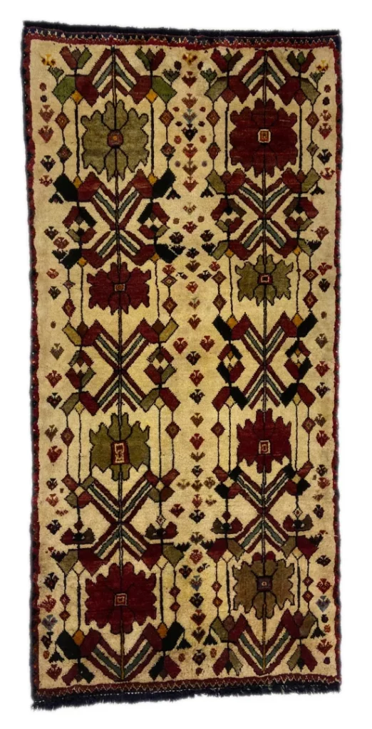 Perserteppich Ghashghai 114 x 55 cm Wolle handgeknüpft