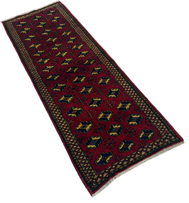 Orientteppich Belutsch 196 x 73 cm Wolle handgeknüpft