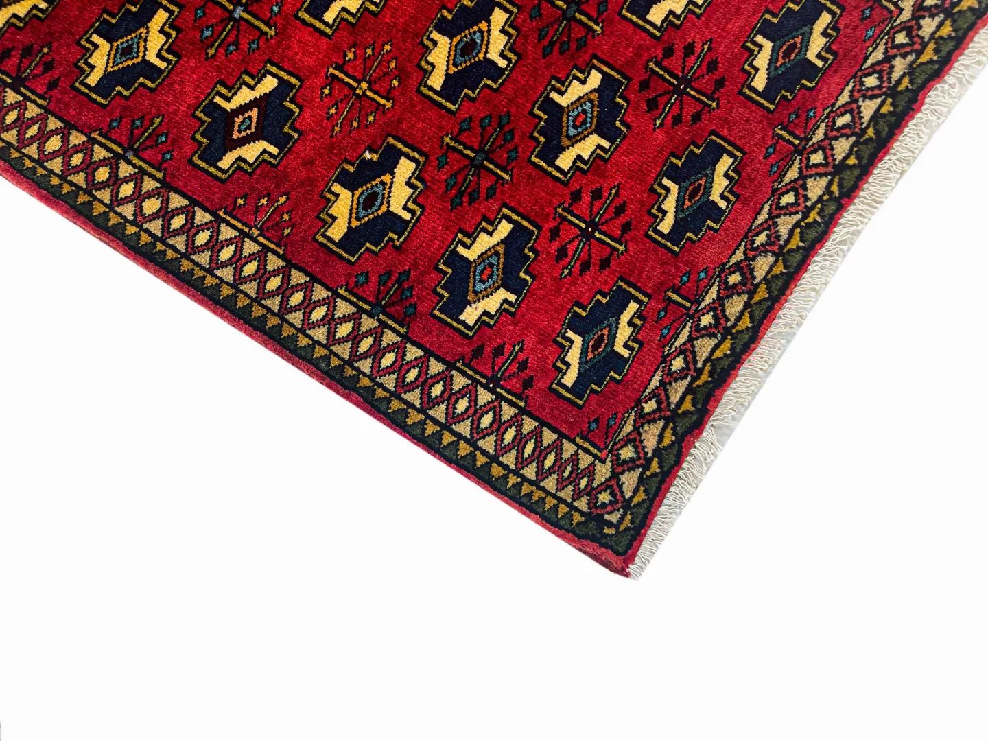 Orientteppich Belutsch 196 x 73 cm Wolle handgeknüpft