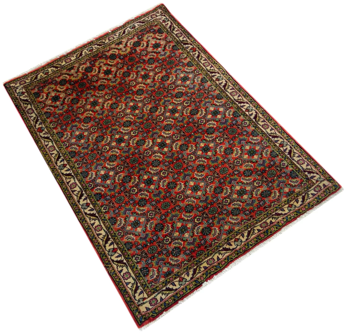 Perserteppich Bidjar 107 x 78 cm Wolle handgeknüpft