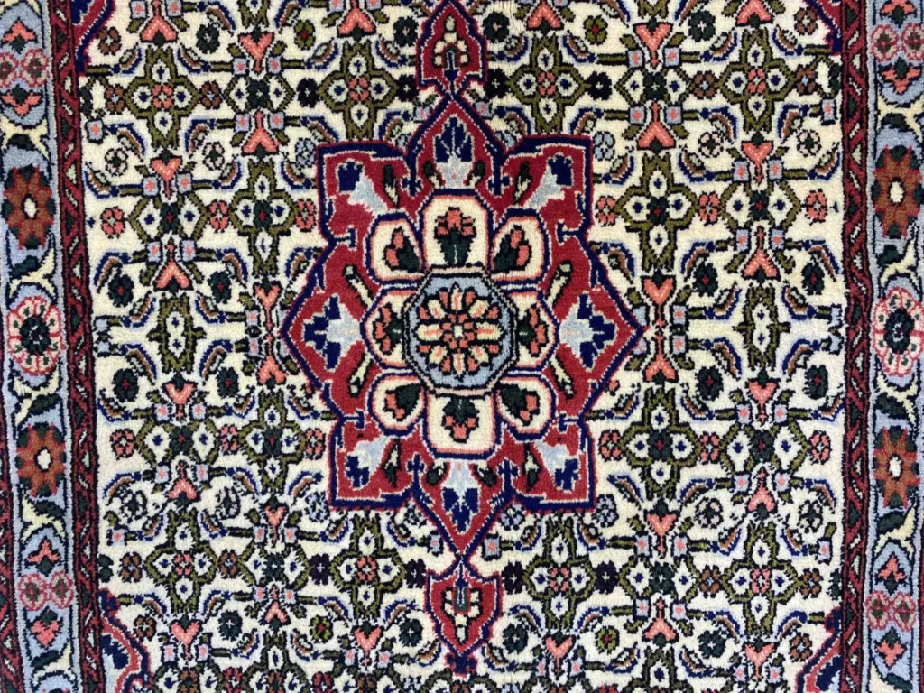 Perserteppich Bidjar 122 x 80 cm Wolle handgeknüpft