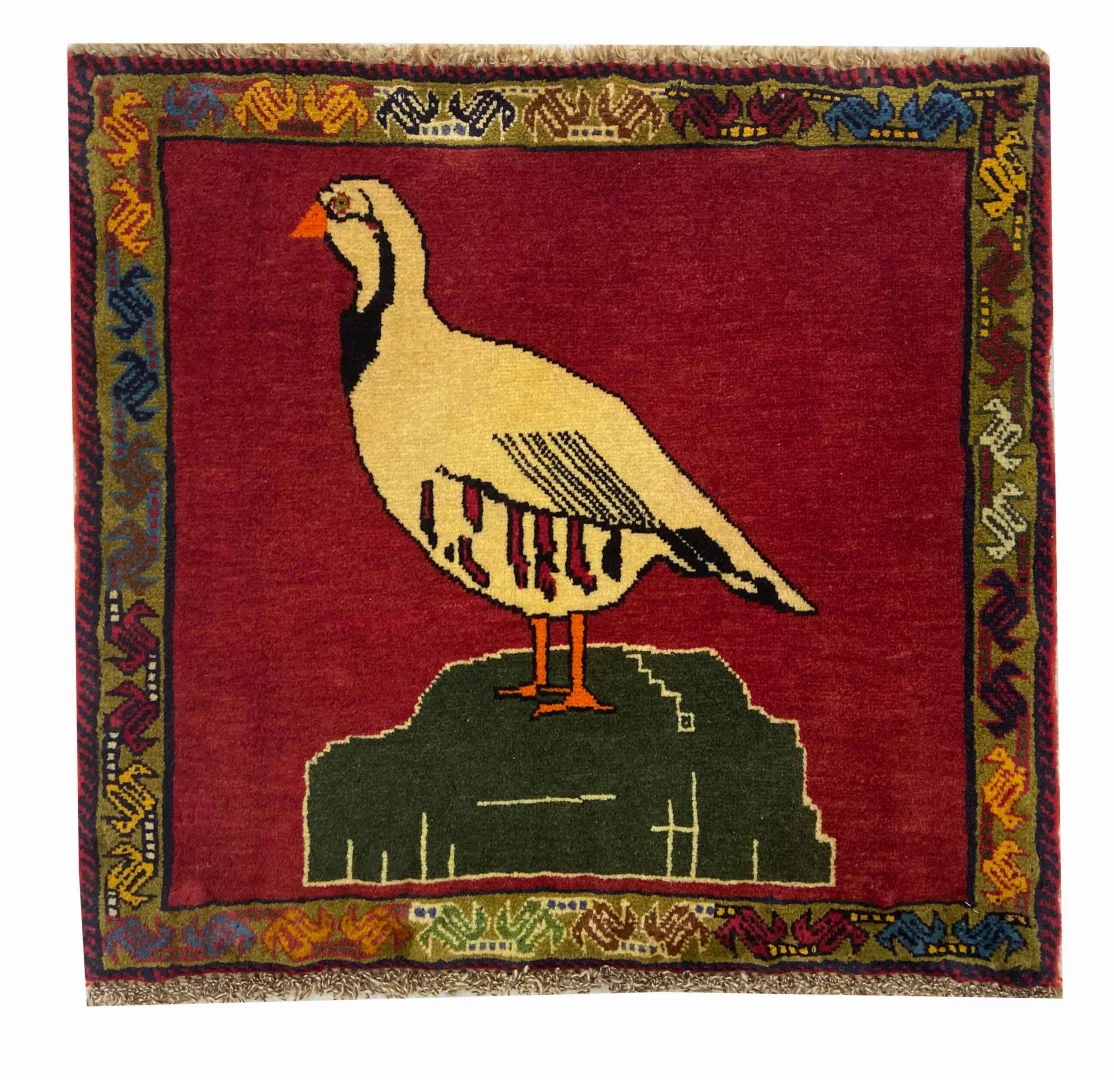 ghashghai-teppich-54-x-60-cm-250000-knoten-handgeknupft-orientteppich Perserteppich Fars 54 x 60 cm Wolle handgeknüpft