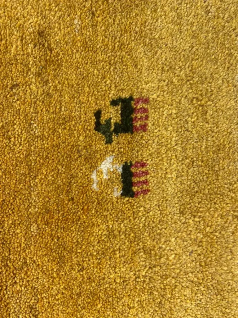 gabbeh-teppich-120-x-84-cm-hoher-flor-handgeknupft-fur-teppiche-3 Perserteppich Ghashghai 120 x 84 cm Wolle handgeknüpft
