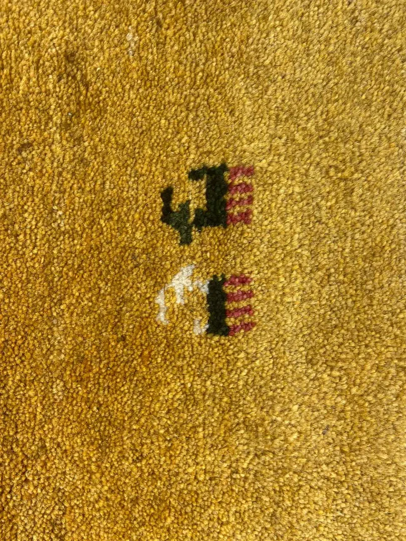 gabbeh-teppich-120-x-84-cm-hoher-flor-handgeknupft-fur-teppiche-3 Perserteppich Ghashghai 120 x 84 cm Wolle handgeknüpft